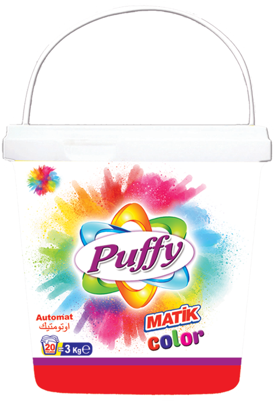 PUFFY MATIC BUCKET COLOR 3 Kg